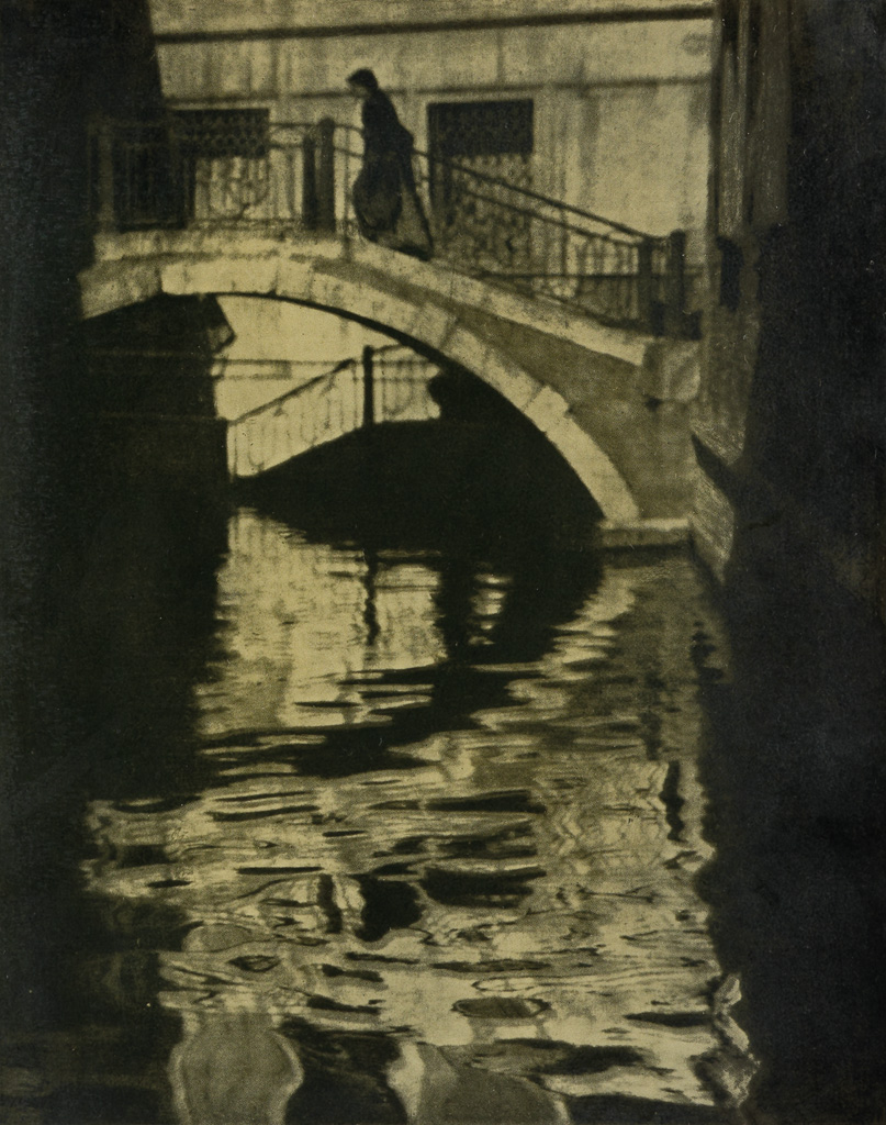 ALVIN LANGDON COBURN (1882-1966) Spider-webs * The Bridge, Venice.